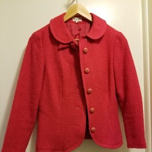 Vintage Hot Pink Suit Petite Small